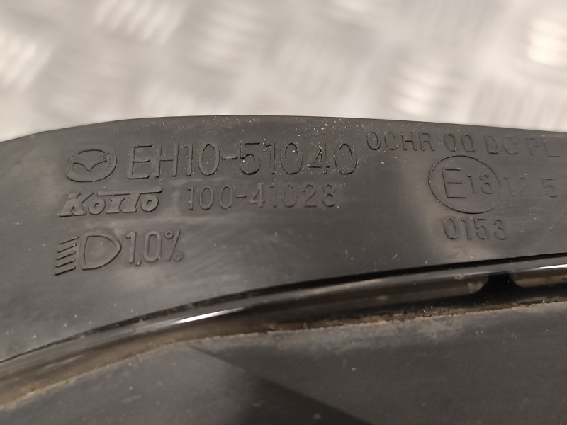 Recambio de faro izquierdo para mazda cx-7 (er) 2.2 turbodiesel cat referencia OEM IAM EH1051040  