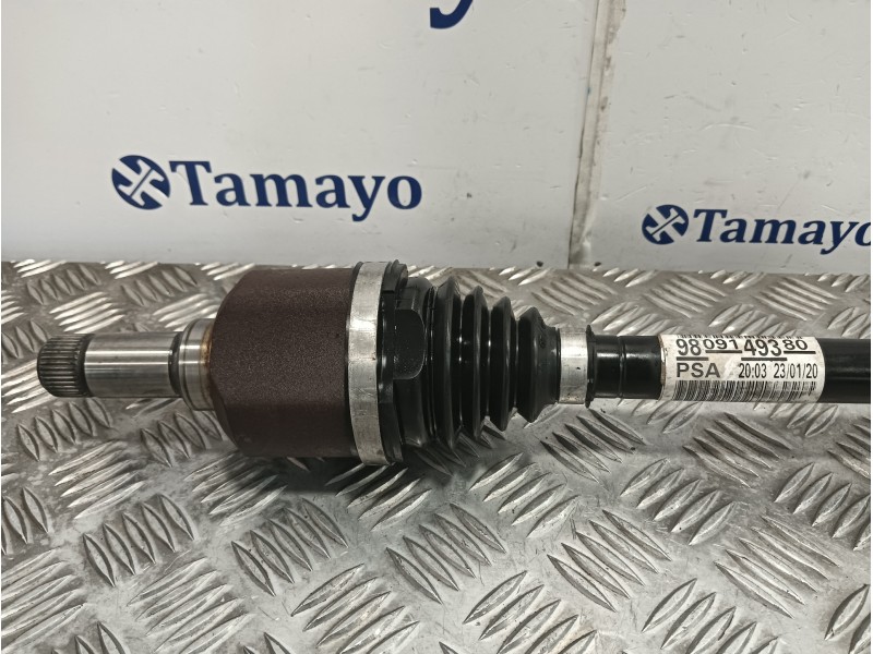 Recambio de transmision delantera izquierda para peugeot 308 sw referencia OEM IAM 9809149380  