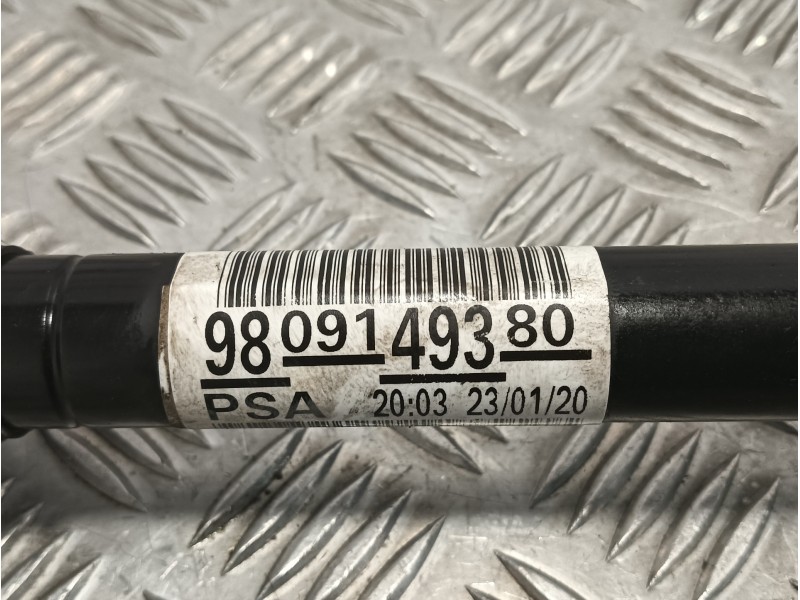 Recambio de transmision delantera izquierda para peugeot 308 sw referencia OEM IAM 9809149380  