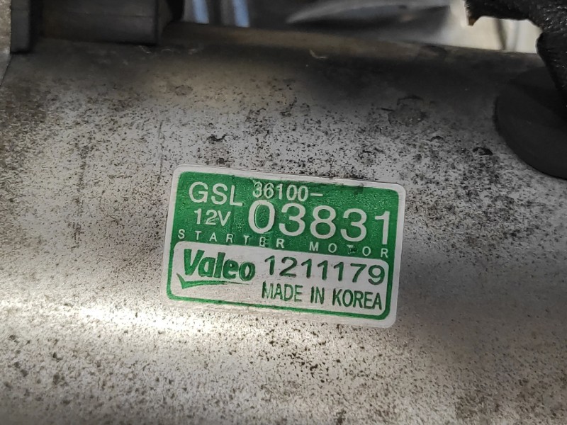 Recambio de motor arranque para hyundai i30 (gd) 1.4 cat referencia OEM IAM 3610003831  1211179