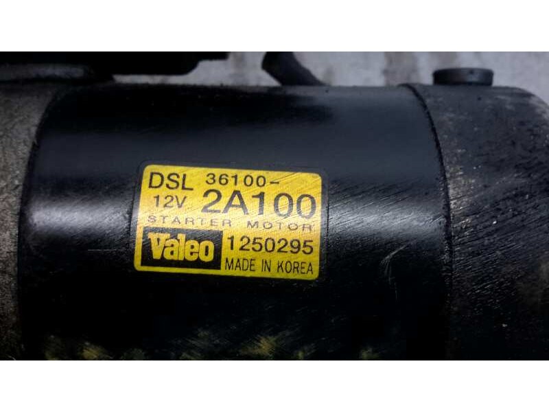 Recambio de motor arranque para kia rio 1.5 crdi referencia OEM IAM 361002A100  