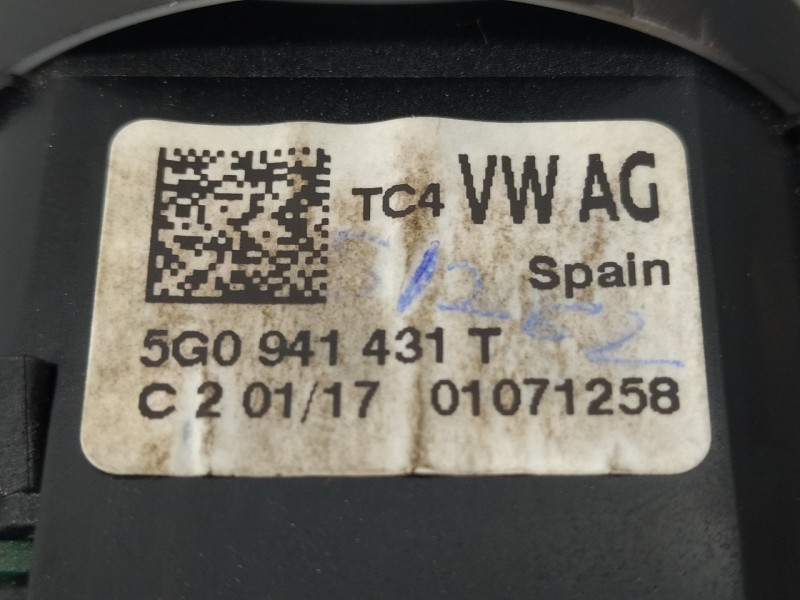 Recambio de mando luces para seat ibiza (6p1) 1.0 referencia OEM IAM 5G0941431T  