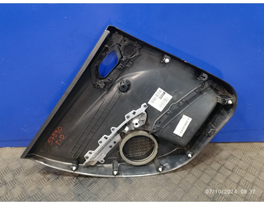 Recambio de guarnecido puerta trasera derecha para peugeot 2008 (--.2013) 1.2 12v e-thp referencia OEM IAM 96763549ZD  