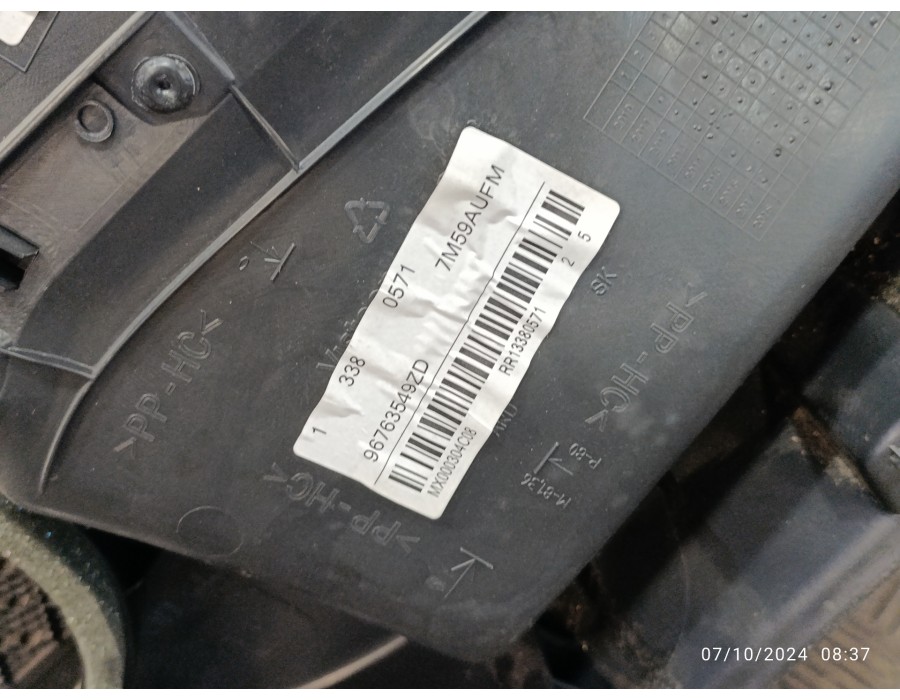 Recambio de guarnecido puerta trasera derecha para peugeot 2008 (--.2013) 1.2 12v e-thp referencia OEM IAM 96763549ZD  