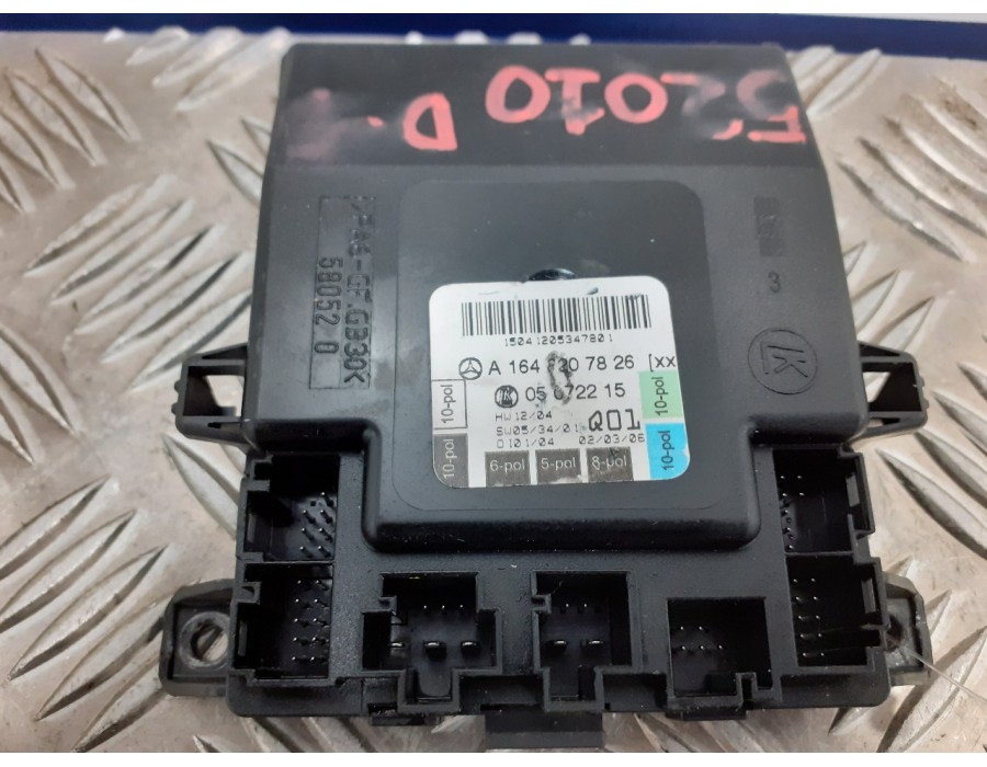 Recambio de modulo electronico para mercedes-benz clase r (w251) 3.0 cdi cat referencia OEM IAM A1648207826  05072215