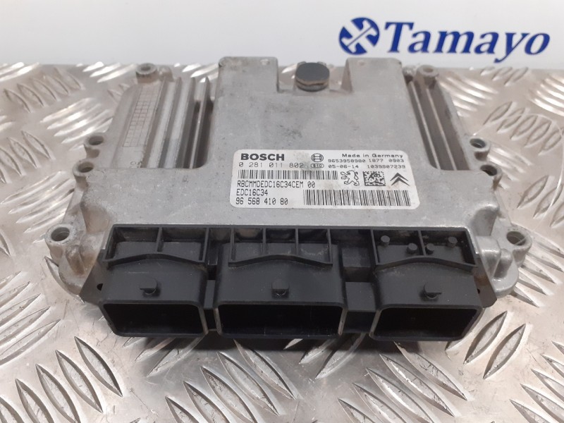 Recambio de centralita motor uce para citroën xsara picasso 1.6 hdi cat (9hy / dv6ted4) referencia OEM IAM 0281011802 EDC16C34 9