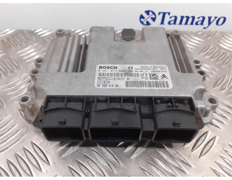 Recambio de centralita motor uce para citroën xsara picasso 1.6 hdi cat (9hy / dv6ted4) referencia OEM IAM 0281011802 EDC16C34 9