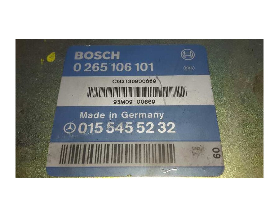 Recambio de centralita asr para mercedes-benz clase c (w202) berlina 280 (202.028) referencia OEM IAM 0265106101  0155455232