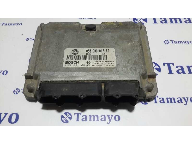 Recambio de centralita motor uce para seat toledo (1m2) 1.9 tdi referencia OEM IAM 0281001926 28SA3813 038906018BT
