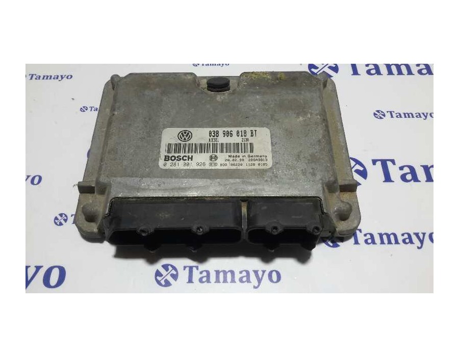 Recambio de centralita motor uce para seat toledo (1m2) 1.9 tdi referencia OEM IAM 0281001926 28SA3813 038906018BT