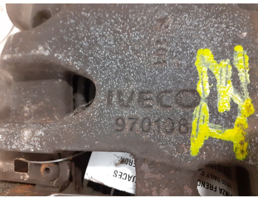 Recambio de pinza freno delantera izquierda para iveco daily caja cerrada (2006 =>) 2.3 diesel cat referencia OEM IAM 970108  