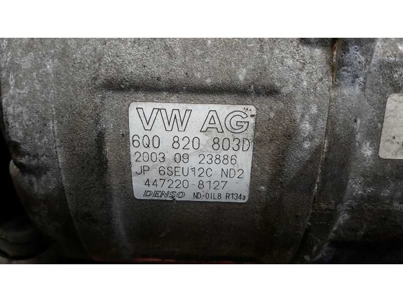 Recambio de compresor aire acondicionado para seat ibiza (6l1) referencia OEM IAM 6Q0820803D  4472208127