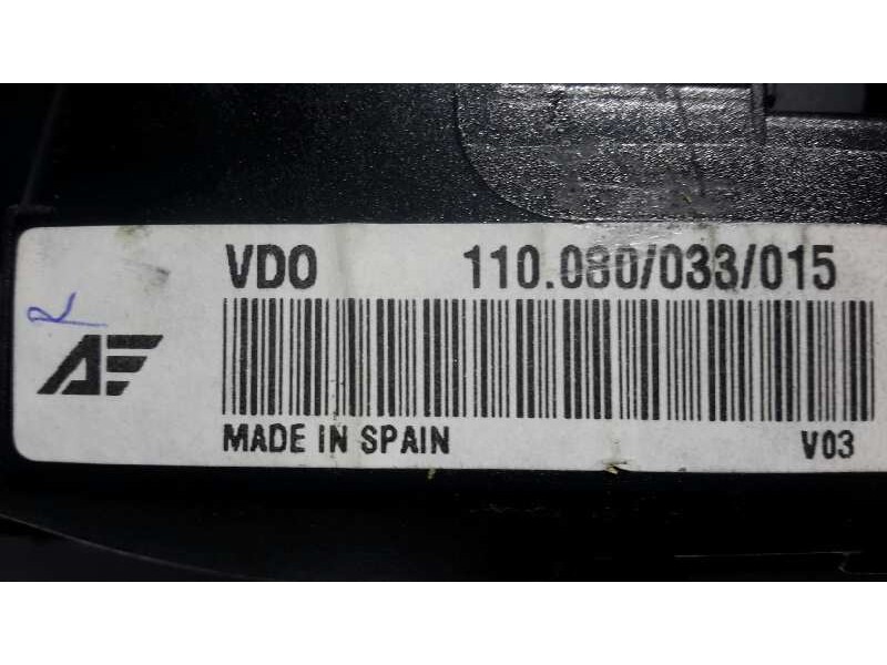 Recambio de cuadro instrumentos para seat alhambra (7v9) referencia OEM IAM 110080033015  7M7920800J