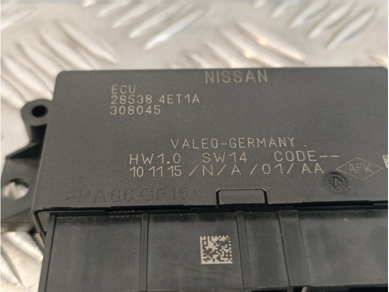 Recambio de modulo electronico para nissan qashqai (j11) 1.6 dci turbodiesel cat referencia OEM IAM 285384ET1A  308045