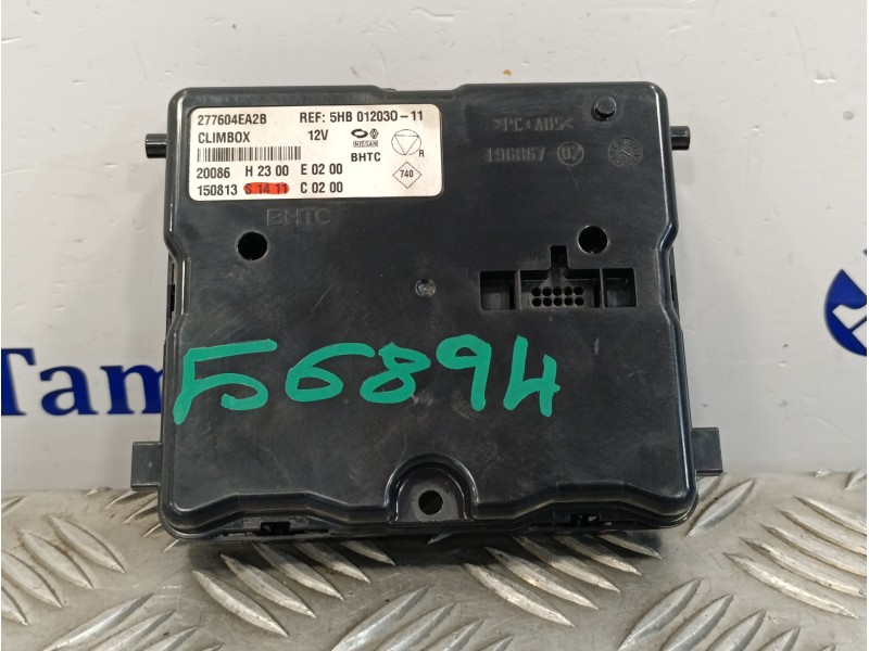 Recambio de centralita calefaccion para nissan qashqai (j11) 1.6 dci turbodiesel cat referencia OEM IAM 277604EA2B  5HB01203011