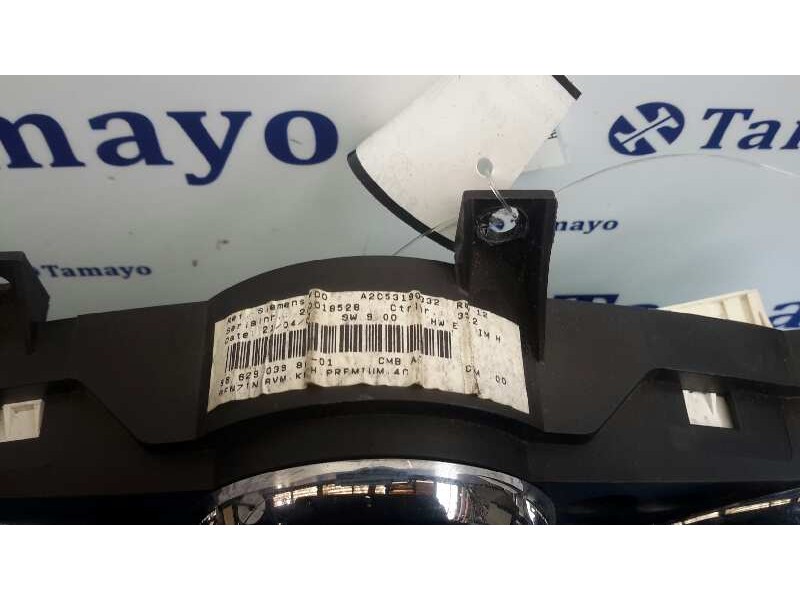 Recambio de cuadro instrumentos para peugeot 207 cc 1.6 16v referencia OEM IAM 966290398001 A2C53065547 A2C53190332