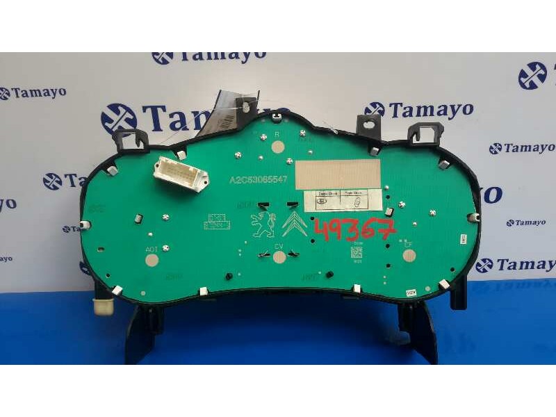 Recambio de cuadro instrumentos para peugeot 207 cc 1.6 16v referencia OEM IAM 966290398001 A2C53065547 A2C53190332