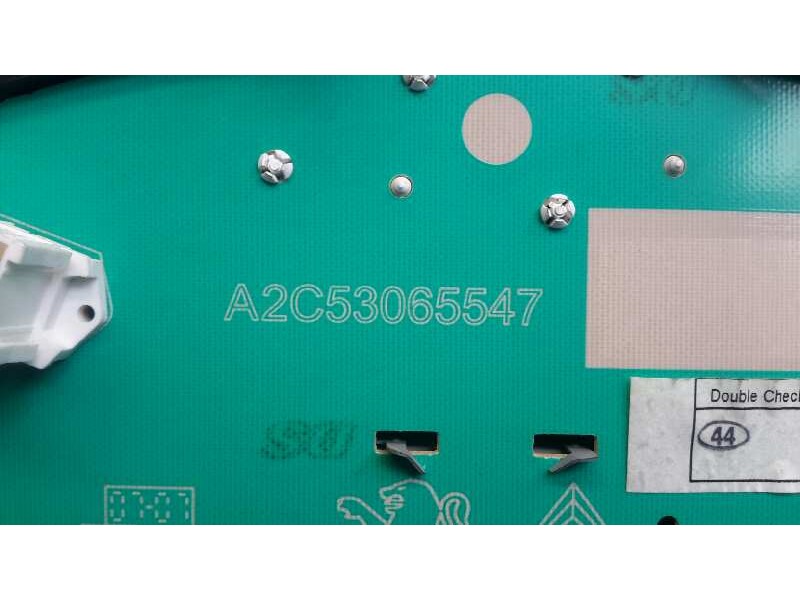 Recambio de cuadro instrumentos para peugeot 207 cc 1.6 16v referencia OEM IAM 966290398001 A2C53065547 A2C53190332