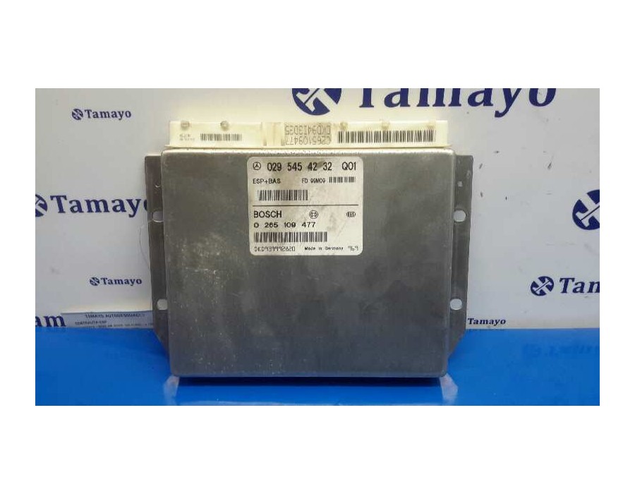 Recambio de centralita esp para mercedes-benz clase a (w168) 1.4 cat referencia OEM IAM 0295454232Q01 0265109477 0295454232
