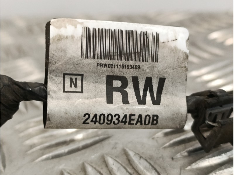 Recambio de cable para nissan qashqai (j11) 1.6 dci turbodiesel cat referencia OEM IAM 240934EA0B  