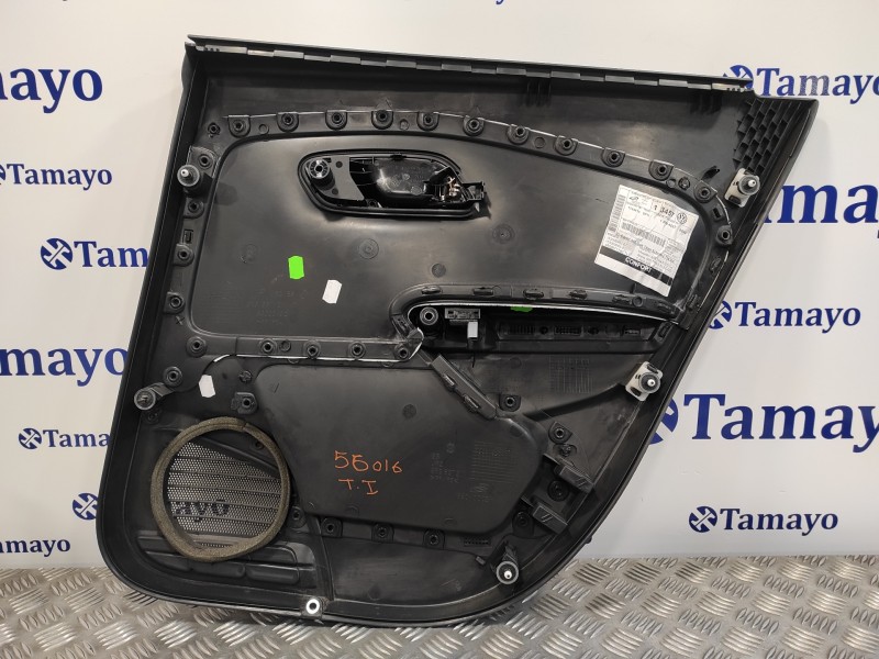 Recambio de guarnecido puerta trasera izquierda para volkswagen polo (6r1) 1.6 tdi referencia OEM IAM 6R6867211 6R0867255H 6R086