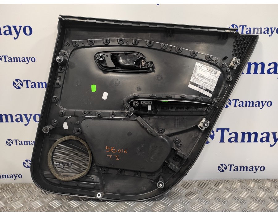Recambio de guarnecido puerta trasera izquierda para volkswagen polo (6r1) 1.6 tdi referencia OEM IAM 6R6867211 6R0867255H 6R086
