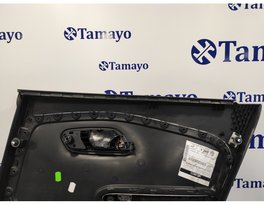 Recambio de guarnecido puerta trasera izquierda para volkswagen polo (6r1) 1.6 tdi referencia OEM IAM 6R6867211 6R0867255H 6R086