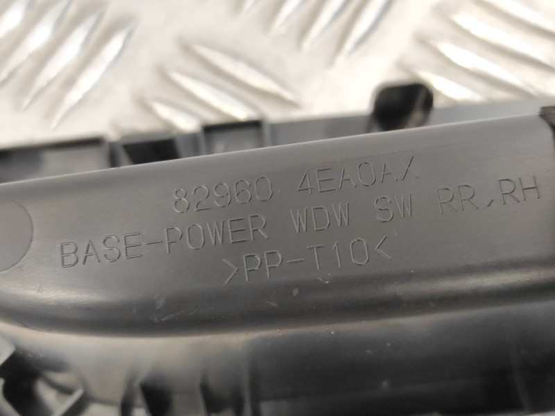 Recambio de mando elevalunas trasero derecho para nissan qashqai (j11) 1.6 dci turbodiesel cat referencia OEM IAM 829604EA0AX  