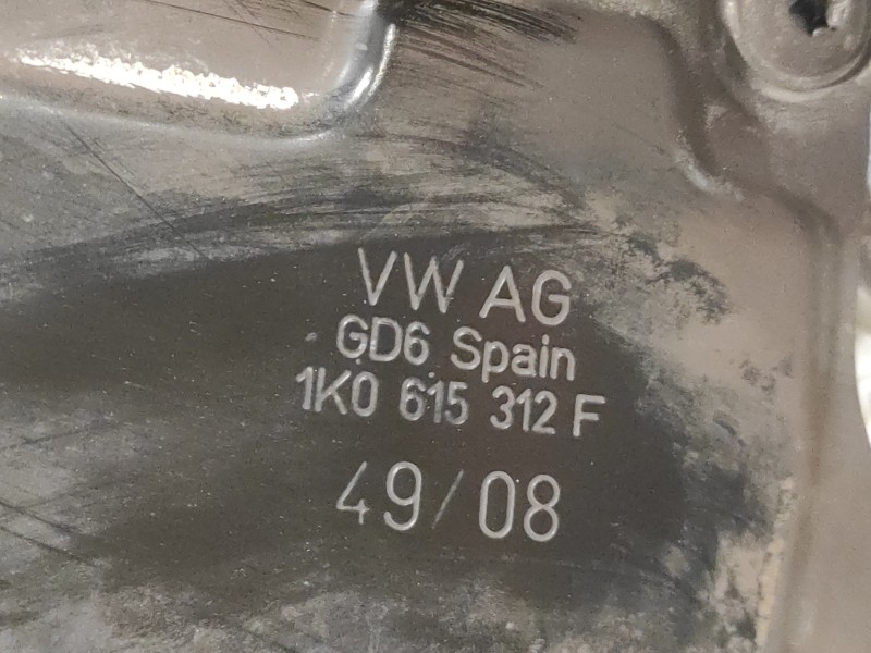 Recambio de mangueta delantera derecha para volkswagen tiguan (5n2) 2.0 tdi referencia OEM IAM 1K0615312F  