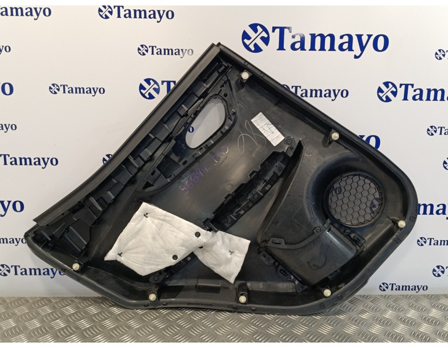 Recambio de guarnecido puerta trasera derecha para nissan qashqai (j11) 1.6 dci turbodiesel cat referencia OEM IAM 829224EA1A  