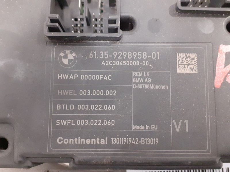 Recambio de caja reles / fusibles para bmw serie 3 touring (f31) 2.0 turbodiesel referencia OEM IAM 61359298958  A2C30450008