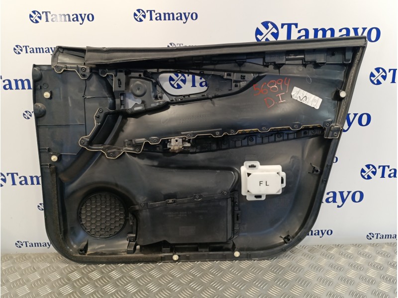 Recambio de guarnecido puerta delantera izquierda para nissan qashqai (j11) 1.6 dci turbodiesel cat referencia OEM IAM 809234EA1