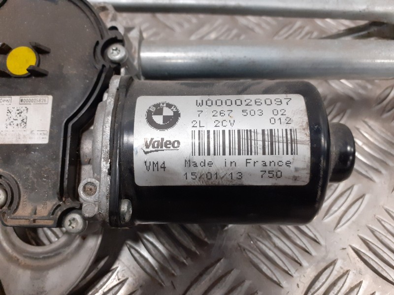 Recambio de motor limpia delantero para bmw serie 3 touring (f31) 2.0 turbodiesel referencia OEM IAM W000026097  726750302