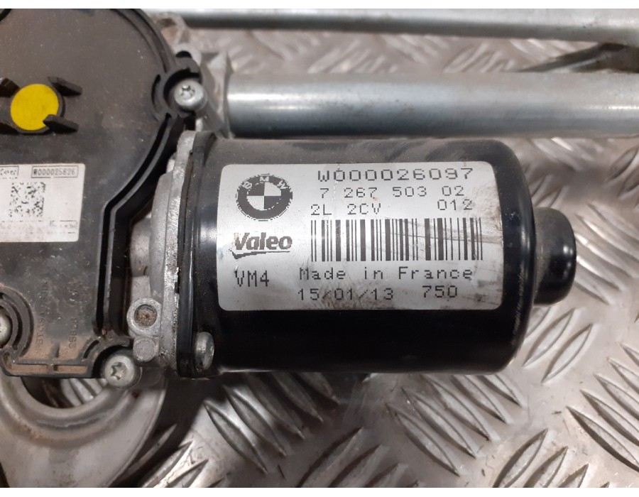 Recambio de motor limpia delantero para bmw serie 3 touring (f31) 2.0 turbodiesel referencia OEM IAM W000026097  726750302