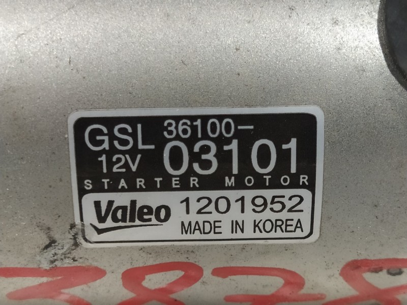 Recambio de motor arranque para hyundai i20 1.2 16v cat referencia OEM IAM 3610003101  