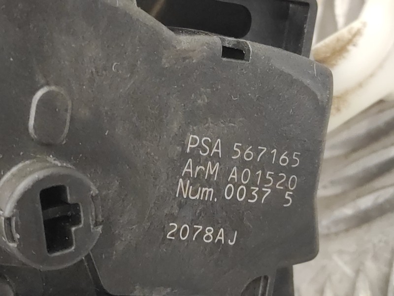 Recambio de cerradura puerta trasera izquierda para peugeot 308 1.6 16v referencia OEM IAM 567165  