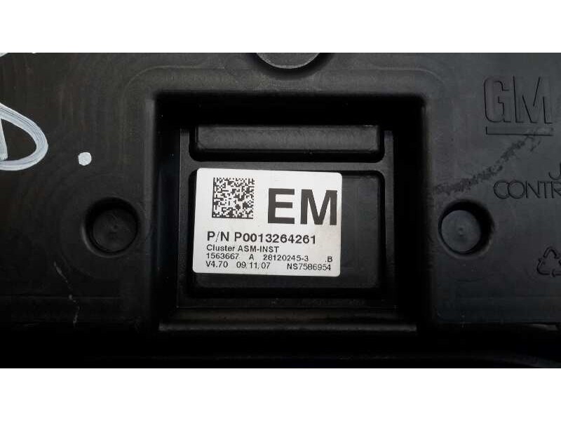Recambio de cuadro instrumentos para opel corsa d corsavan referencia OEM IAM P0013264261  A281202453