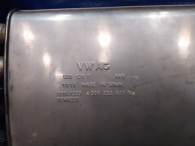 Recambio de tubo escape trasero para seat leon sc (5f5) 2.0 tdi referencia OEM IAM 5Q6253611B  82041333