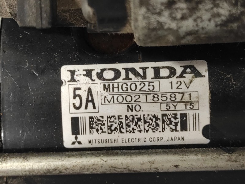 Recambio de motor arranque para honda civic berlina 5 (fk) referencia OEM IAM M002T85871  MHG025