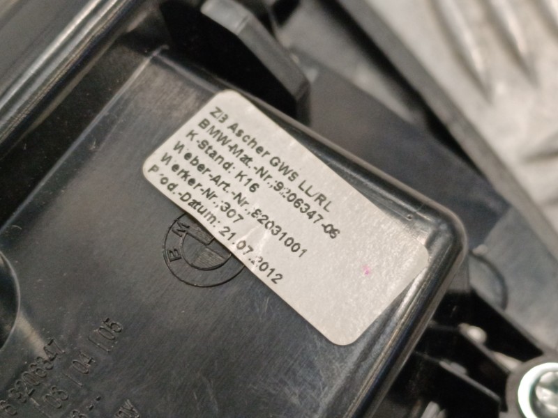 Recambio de consola central para bmw serie 5 lim. (f10) 2.0 referencia OEM IAM 920637506 82262001 82031001