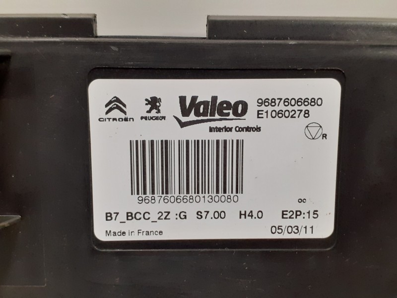 Recambio de modulo electronico para citroën c4 lim. 1.6 hdi fap referencia OEM IAM 9687606680  E1060278