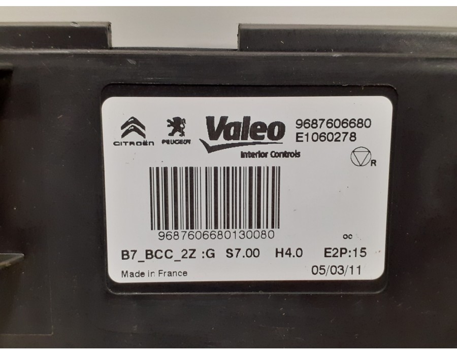 Recambio de modulo electronico para citroën c4 lim. 1.6 hdi fap referencia OEM IAM 9687606680  E1060278