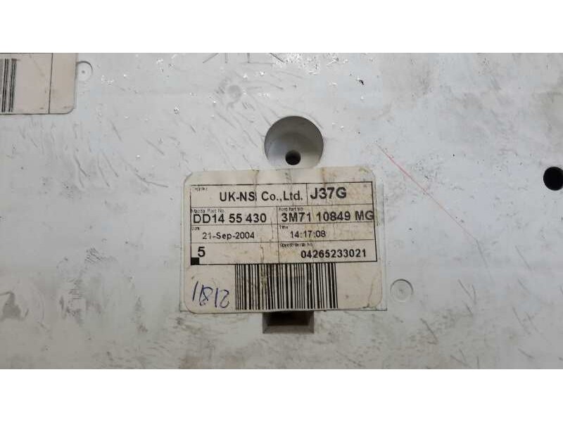 Recambio de cuadro instrumentos para mazda 2 berlina (dy) referencia OEM IAM 3M7110849MG  DD1455430