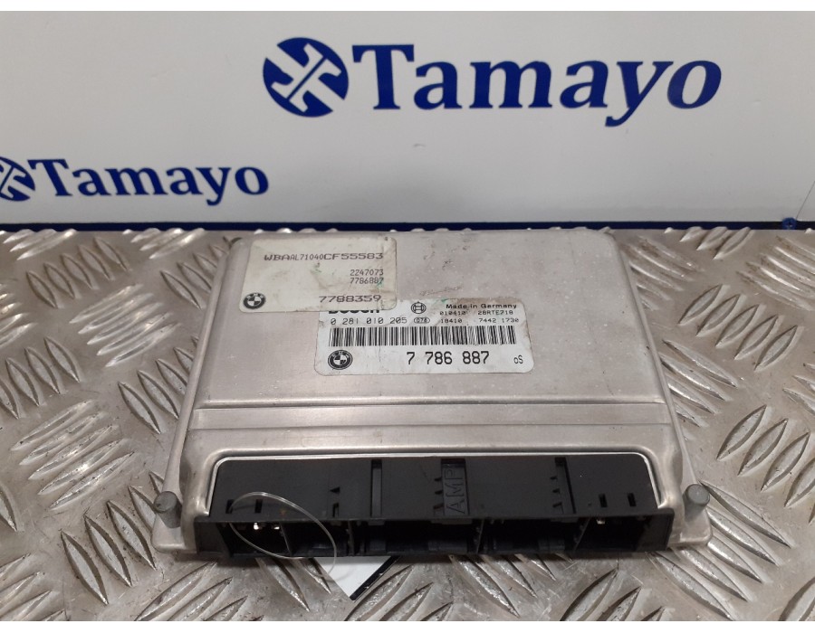 Recambio de centralita motor uce para bmw serie 3 coupe (e46) 2.5 24v cat referencia OEM IAM 0281010205 28RTE718 7786887