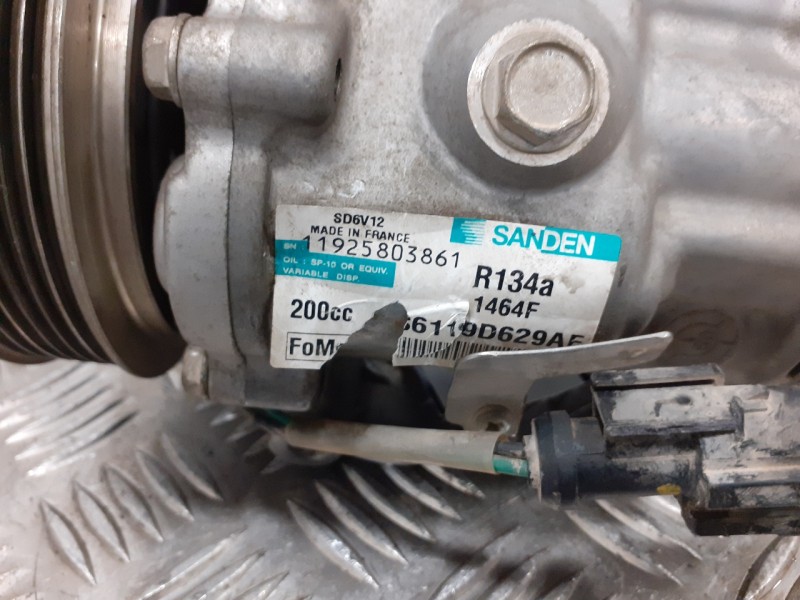 Recambio de compresor aire acondicionado para ford fusion (cbk) 1.4 tdci cat referencia OEM IAM SD6V121464F  2S6119D629AF