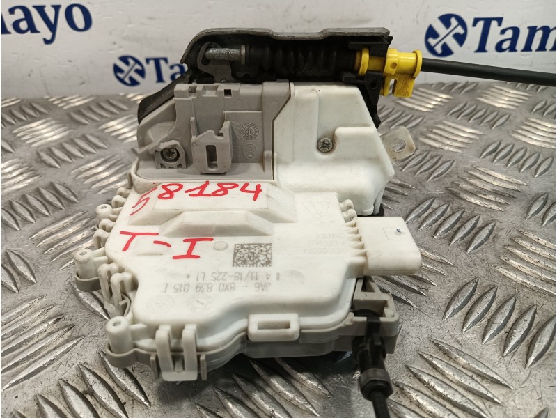 Recambio de cerradura puerta trasera izquierda para audi a1 sportback (8xf) referencia OEM IAM 8X0839015E  