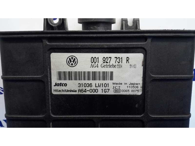 Recambio de centralita motor uce para seat ibiza (6l1) 1.4 16v referencia OEM IAM 001927731R A640001G7 31036LW101