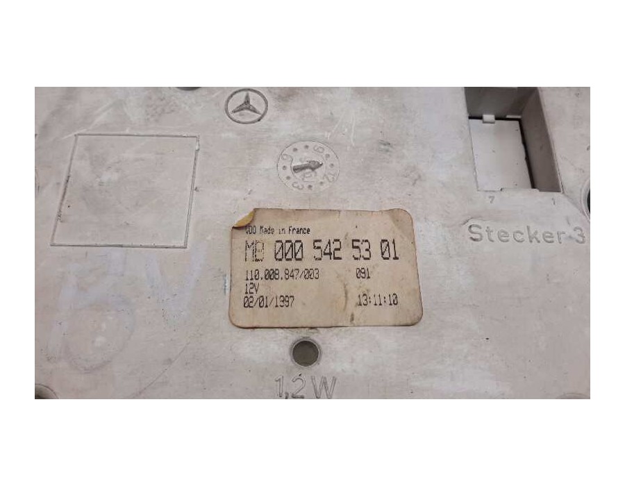 Recambio de cuadro instrumentos para mercedes-benz sprinter (w901,w904) caja cerr. 2.3 cat referencia OEM IAM 110008847003  MB00