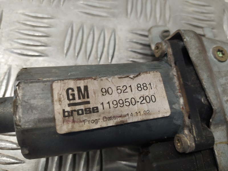 Recambio de elevalunas delantero izquierdo para opel astra g berlina 2.0 dti referencia OEM IAM 90521881  119950200