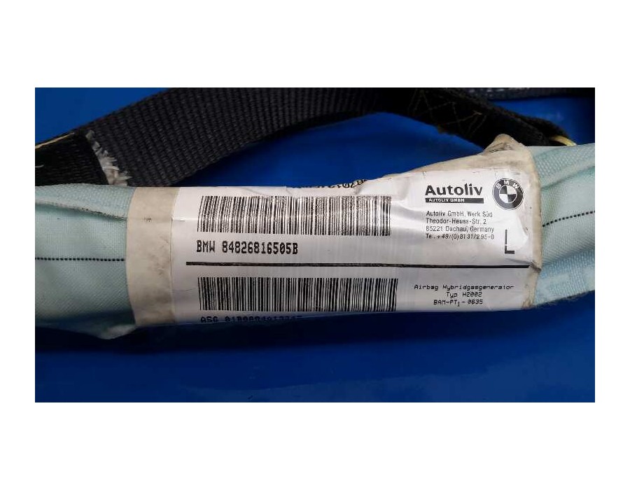 Recambio de airbag cortina delantero izquierdo para bmw serie 3 touring (e46) referencia OEM IAM 84826816505B  